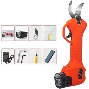 MEMKEY Battery Powered Pruning Shears, Electric Pruning Shears, Cordless Electric Pruning Shears with Brushless Motor, 1 Pack, 2 Ah Rechargeable Lithium MEMKEY Battery Powered Pruning Shears, Electric Pruning Shears, Cordless Electric Pruning Shears with Brushless Motor, 1 Pack, 2 Ah Rechargeable Lithium
