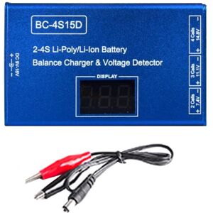 Tlily - BC-4S15D Lipo Li-ion Battery Balance Charger Voltage Detector lcd Digital Display for rc Tlily - BC-4S15D Lipo Li-ion Battery Balance Charger Voltage Detector lcd Digital Display for rc