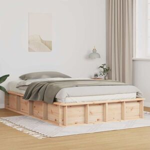 Bed Frame with Storage Brown 120 x 190 cm Wood Vidaxl Bed Frame with Storage Brown 120 x 190 cm Wood Vidaxl
