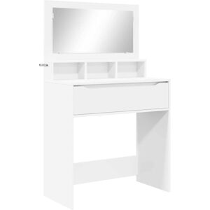 Bedroom Dressing Tables with Drawer White 80 x 39.6 x 135 cm vidaXL Bedroom Dressing Tables with Drawer White 80 x 39.6 x 135 cm vidaXL