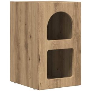 Bedside Table Artisan Oak 29.5 x 35 x 50 cm Engineered Wood vidaXL Bedside Table Artisan Oak 29.5 x 35 x 50 cm Engineered Wood vidaXL