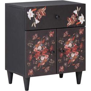 Bedside Table Multicolour 50 x 33 x 60 cm Solid Mango Wood vidaXL Bedside Table Multicolour 50 x 33 x 60 cm Solid Mango Wood vidaXL