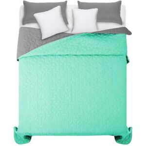 REA - bedsp d- quilted/double-sided Diamante Mint / L.Grey REA - bedsp d- quilted/double-sided Diamante Mint / L.Grey