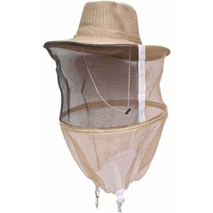 Ymyny - Beekeeper Hat with Veil Anti-Mosquito Hat Beekeeper Head Face Mask Hatter mumu Ymyny - Beekeeper Hat with Veil Anti-Mosquito Hat Beekeeper Head Face Mask Hatter mumu