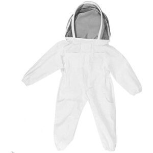 YMYNY Beekeeping Clothing with Gloves Kids Beekeeping Suit - Cotton Long Sleeve, Children Protection, Beekeeping Supplies (m, White) mumu YMYNY Beekeeping Clothing with Gloves Kids Beekeeping Suit - Cotton Long Sleeve, Children Protection, Beekeeping Supplies (m, White) mumu