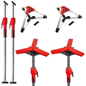 Bessey - Twin Pack Telescopic Support 2070-3700 + Tripod Bases + Ceiling Supports Bessey - Twin Pack Telescopic Support 2070-3700 + Tripod Bases + Ceiling Supports