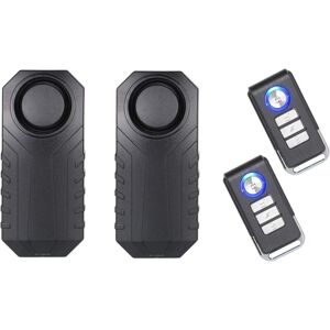 Tinor - Bike Alarm, Anti-Theft for Vehicles Motorcycle Motorbike with Remote Control, 113 db Super Loud (Pack of 2) Tinor - Bike Alarm, Anti-Theft for Vehicles Motorcycle Motorbike with Remote Control, 113 db Super Loud (Pack of 2)