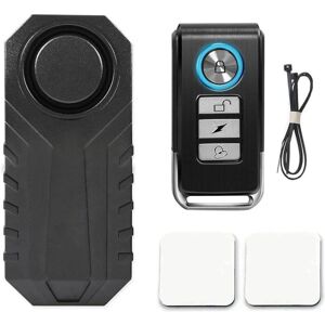 Bicycle Alarm, Wireless Car Alarm, Alarm for Bicycle, Motorcycle, Car, Scooter, 113 dB Waterproof Security Alarm with Remote Control Bicycle Alarm, Wireless Car Alarm, Alarm for Bicycle, Motorcycle, Car, Scooter, 113 dB Waterproof Security Alarm with Remote Control