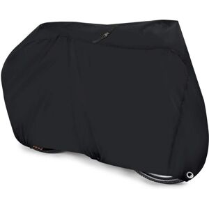 Tonchean - Bike Cover Waterproof Rain Cover 190T Nylon uv Rain Protection Heavy Duty Dust Cover for mtb Road Bike with Lockable Storage Bag (Black) Tonchean - Bike Cover Waterproof Rain Cover 190T Nylon uv Rain Protection Heavy Duty Dust Cover for mtb Road Bike with Lockable Storage Bag (Black)