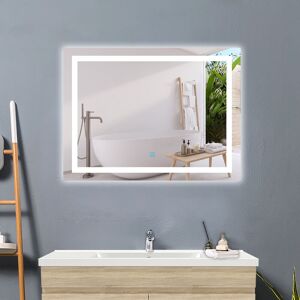 Biubiubath 1600x800mm Bathroom Mirror with 3 Color LED Lights, Backlit, Dimmable, Anti-fog Illunimated Biubiubath 1600x800mm Bathroom Mirror with 3 Color LED Lights, Backlit, Dimmable, Anti-fog Illunimated