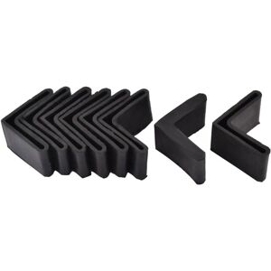 CSPARKV 40 x 40mm Black sourcing map 8pcs Chair Leg Caps Iron Angle L Shape Furniture Table Glide End Cap Corner Protector Rubber Pad CSPARKV 40 x 40mm Black sourcing map 8pcs Chair Leg Caps Iron Angle L Shape Furniture Table Glide End Cap Corner Protector Rubber Pad