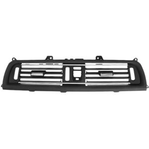 Tlily - Chrome Dashboard Central Air Conditioner Vent Grille Complete Assembly For-BMW 5 Series F10 F11 F18 64229209136 Tlily - Chrome Dashboard Central Air Conditioner Vent Grille Complete Assembly For-BMW 5 Series F10 F11 F18 64229209136