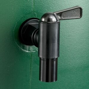WATER BUTTS DIRECT Black Fast Flow Tap WATER BUTTS DIRECT Black Fast Flow Tap