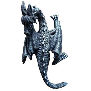 Tlily - Black Flying Dragon Head and Tail Swinging Garden Pendant Home Decoration Ornaments Resin Crafts Tlily - Black Flying Dragon Head and Tail Swinging Garden Pendant Home Decoration Ornaments Resin Crafts