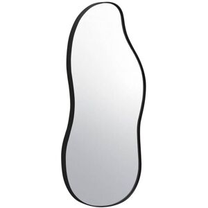 SWEEEK Black metal mirror, Harlow, Black, 31x3x70 cm SWEEEK Black metal mirror, Harlow, Black, 31x3x70 cm