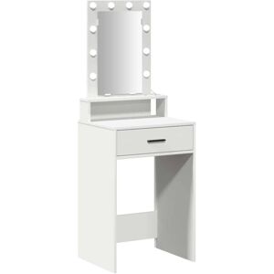 Vidaxl - Dressing Table White 50 x 41 x 140 cm Engineered wood Vidaxl - Dressing Table White 50 x 41 x 140 cm Engineered wood