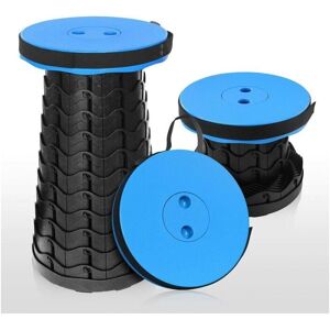 CYSLMUK Blue Portable Folding Stool Second Generation Retractable Stool Camping Stool for Fishing/BBQ/Indoor/Outdoor Activities Max Load 200kg CYSLMUK Blue Portable Folding Stool Second Generation Retractable Stool Camping Stool for Fishing/BBQ/Indoor/Outdoor Activities Max Load 200kg