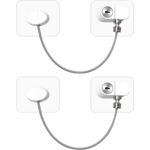 Serbia - Blanc Lot de 4 Securite Fenetre Enfant, Serrure Frigo pour Enfants avec Clés, Bloque Port Fenetre sans Percer, Sécurité pour Bébé, Noir Serbia - Blanc Lot de 4 Securite Fenetre Enfant, Serrure Frigo pour Enfants avec Clés, Bloque Port Fenetre sans Percer, Sécurité pour Bébé, Noir