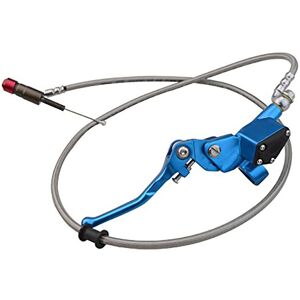 WOIYIC Blue 7/8'' Clutch Kit and Brake Lever Length Hose Replacement for Motorcycle ATV UTV 125cc 250cc Vertical Engine Motorcycle Off Road Scooter Pit WOIYIC Blue 7/8'' Clutch Kit and Brake Lever Length Hose Replacement for Motorcycle ATV UTV 125cc 250cc Vertical Engine Motorcycle Off Road Scooter Pit