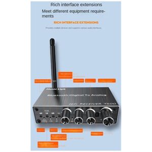 TLILY Bluetooth 5.3 Audio Receiver AUX/Coaxial / Mic/USB Lossless Music Wireless Adapter with Remote Control TLILY Bluetooth 5.3 Audio Receiver AUX/Coaxial / Mic/USB Lossless Music Wireless Adapter with Remote Control