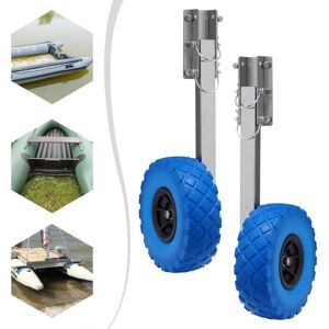 CNCEST Boat Launching Wheels, Dinghy Wheels 9.84in, 330 LBS Loading Capacity Inflatable Boat Launch Wheels, Launching Trolley Wheels for Boat Dinghy Yacht CNCEST Boat Launching Wheels, Dinghy Wheels 9.84in, 330 LBS Loading Capacity Inflatable Boat Launch Wheels, Launching Trolley Wheels for Boat Dinghy Yacht