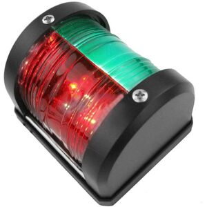 Tlily - Boat Navigation Lights 12V Waterproof Navigation Sailing Signal Light Lamp for Marine Yacht Pontoon red & Green Black Tlily - Boat Navigation Lights 12V Waterproof Navigation Sailing Signal Light Lamp for Marine Yacht Pontoon red & Green Black