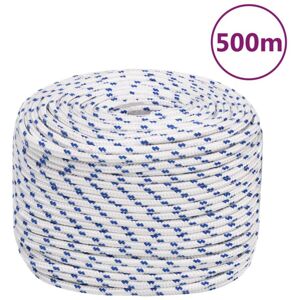 Bonnevie - Boat Rope White 10 mm 500 m Polypropylene VSVS6989006 Bonnevie - Boat Rope White 10 mm 500 m Polypropylene VSVS6989006