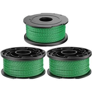 SERBIA Bobine de fil pour Black et Decker A6486 GL7033 GL8033 GL9035 débroussailleuse sans fil 2,0 mm 6,1 m, Bobine de fil rechange Coupe Bordure pour Black SERBIA Bobine de fil pour Black et Decker A6486 GL7033 GL8033 GL9035 débroussailleuse sans fil 2,0 mm 6,1 m, Bobine de fil rechange Coupe Bordure pour Black