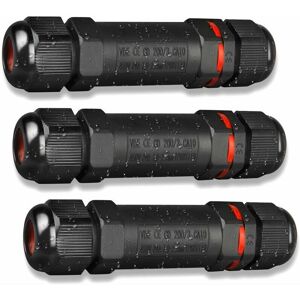 Trimec - Boîte de Derivation Étanche, 3 Pcs Connecteur Électrique Éxterieur IP68, Domino Etanche Boîtier de Jonction ø 1mm-13mm Trimec - Boîte de Derivation Étanche, 3 Pcs Connecteur Électrique Éxterieur IP68, Domino Etanche Boîtier de Jonction ø 1mm-13mm
