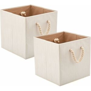 Serbia - Boîte de Rangement Pliable en Tissu de Coton en Bambou avec Poignées, Panier de Rangement, Caisse de Rangement pour Cuisine, Chambre Serbia - Boîte de Rangement Pliable en Tissu de Coton en Bambou avec Poignées, Panier de Rangement, Caisse de Rangement pour Cuisine, Chambre