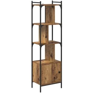 Bookcase Old Wood 44.5 x 30 x 154.5 cm Engineered Wood vidaXL Bookcase Old Wood 44.5 x 30 x 154.5 cm Engineered Wood vidaXL
