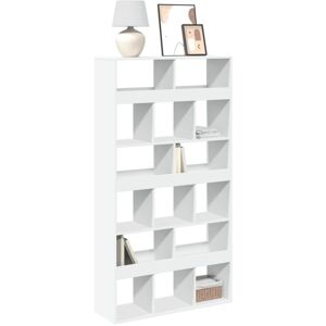 Bonnevie - Bookcase,Book Cabinet White 100x33x187.5 cm Engineered Wood VSVS183687 Bonnevie - Bookcase,Book Cabinet White 100x33x187.5 cm Engineered Wood VSVS183687