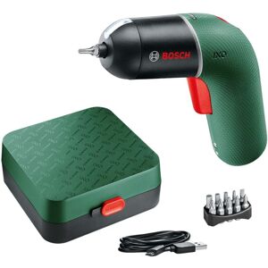 Bosch - ixo 6 3.6V Cordless Screwdriver Variable Speed Rechargeable + usb-c Cable Bosch - ixo 6 3.6V Cordless Screwdriver Variable Speed Rechargeable + usb-c Cable