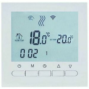 Dewdat - BOT-313 WiFi Digital Gas Boiler Thermostat Adjustable Wireless Programmable Indoor Room Thermostat with lcd Display and Online Control via Dewdat - BOT-313 WiFi Digital Gas Boiler Thermostat Adjustable Wireless Programmable Indoor Room Thermostat with lcd Display and Online Control via