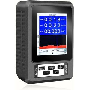 Dewdat - BR-9B XR-1 Nuclear Radiation Detector Color Display Gamma Marble Dosimeter Screen Tester Geiger Counter W4D6 Personal X-Ray Beta Dewdat - BR-9B XR-1 Nuclear Radiation Detector Color Display Gamma Marble Dosimeter Screen Tester Geiger Counter W4D6 Personal X-Ray Beta