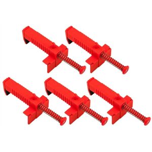 TLILY Brick Leveling Line Runner Puller Tools Red 5PCS TLILY Brick Leveling Line Runner Puller Tools Red 5PCS