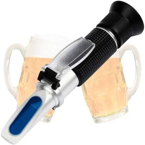 WOIYIC Brix Refractometer, Beer Wort Refractometer, dual scale – Specific Gravity 1,000–1,120 and Brix 0–32%, replaces Homebrew Hydrometer WOIYIC Brix Refractometer, Beer Wort Refractometer, dual scale – Specific Gravity 1,000–1,120 and Brix 0–32%, replaces Homebrew Hydrometer
