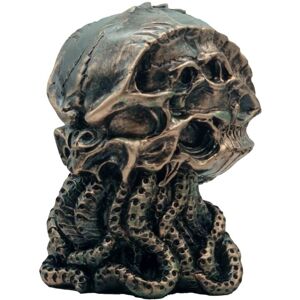 Tlily - Bronze Gold Cthulhu Statue Skull Resin Ornament Octopus Tlily - Bronze Gold Cthulhu Statue Skull Resin Ornament Octopus