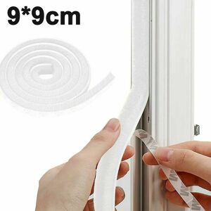 Dewdat - Brush Seal Weatherstripping for Window and Door, Self Adhesive FeltWhite99mm Dewdat - Brush Seal Weatherstripping for Window and Door, Self Adhesive FeltWhite99mm