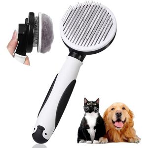 SJQKA Brush suitable for small dogs and cats. For kittens, it's self-cleaning and removes dead hair and undercoat with a single click. SJQKA Brush suitable for small dogs and cats. For kittens, it's self-cleaning and removes dead hair and undercoat with a single click.