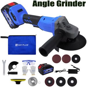Dayplus - Brushless Cordless Angle Grinder Cut-Off 125mm 10000RPM 21 Volt 360W Power Tools Dayplus - Brushless Cordless Angle Grinder Cut-Off 125mm 10000RPM 21 Volt 360W Power Tools
