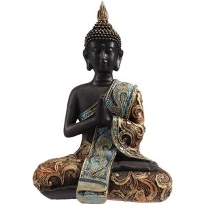 TLILY Buddha Statue Thailand Sculpture Resin Handmade Buddhism Hindu Feng Shui Figurine Meditation Home Decor Ornament TLILY Buddha Statue Thailand Sculpture Resin Handmade Buddhism Hindu Feng Shui Figurine Meditation Home Decor Ornament