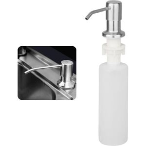 LINGHHANG Built-in Liquid Soap Dispenser with 300ml Bottle, Foam Soap Dispenser for Sink, Dishwashing Liquid Dispenser for Kitchen, Stainless Steel Detergent LINGHHANG Built-in Liquid Soap Dispenser with 300ml Bottle, Foam Soap Dispenser for Sink, Dishwashing Liquid Dispenser for Kitchen, Stainless Steel Detergent