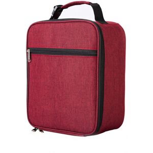 LINGHHANG Business Adult Cooler Bag (Red), Thickened Aluminum Foil, Oxford Cloth, Picnic Ice Bag in Europe and the United States LINGHHANG Business Adult Cooler Bag (Red), Thickened Aluminum Foil, Oxford Cloth, Picnic Ice Bag in Europe and the United States