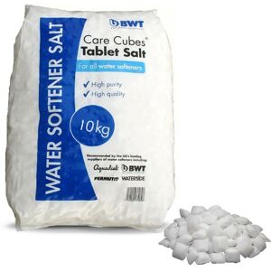 BWT - Cure Cubes Water Softener Salt Tablets 10kg Bag - 10TAB Food Grade Salt BWT - Cure Cubes Water Softener Salt Tablets 10kg Bag - 10TAB Food Grade Salt