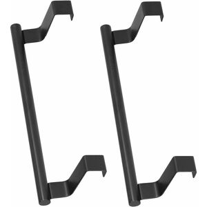 Dewdat - Cabinet Door Towel Rack, Punch-free Black Towel Rack Durable, 2 Piece Nail-Free Hanging Towel Rack for Homes, Apartments, Flats, Dewdat - Cabinet Door Towel Rack, Punch-free Black Towel Rack Durable, 2 Piece Nail-Free Hanging Towel Rack for Homes, Apartments, Flats,