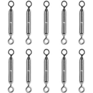 Memkey - Hook and Eye Cable Tensioner - Made of 304 stainless steel, M5 tensioner. Memkey - Hook and Eye Cable Tensioner - Made of 304 stainless steel, M5 tensioner.