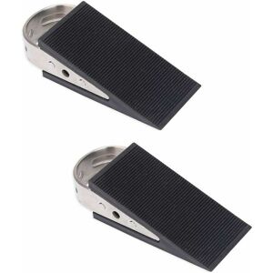 Trimec - Cale de porte, cales d'arrêt de porte 2PCS, cale de porte en caoutchouc inférieure, brouilleur de porte antidérapante, butée de cale de Trimec - Cale de porte, cales d'arrêt de porte 2PCS, cale de porte en caoutchouc inférieure, brouilleur de porte antidérapante, butée de cale de