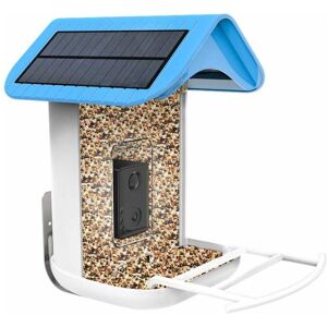 Callow Smart Bird Feeder with Wi-Fi Camera Solar Power and AI Bird Recognition - Plastic - L22 x W22 x H28 cm - Multicoloured Callow Smart Bird Feeder with Wi-Fi Camera Solar Power and AI Bird Recognition - Plastic - L22 x W22 x H28 cm - Multicoloured