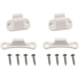 CYSLMUK Campervan and Caravan Door Lock, Compatible with 35mm and 48mm Mounting Holes, Campervan Accessories, White Compartment Lock, Reinforced Security for CYSLMUK Campervan and Caravan Door Lock, Compatible with 35mm and 48mm Mounting Holes, Campervan Accessories, White Compartment Lock, Reinforced Security for